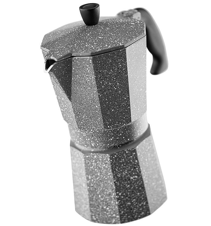 Гейзерная кофеварка Vinzer Moka Granito 6 чашек 50398